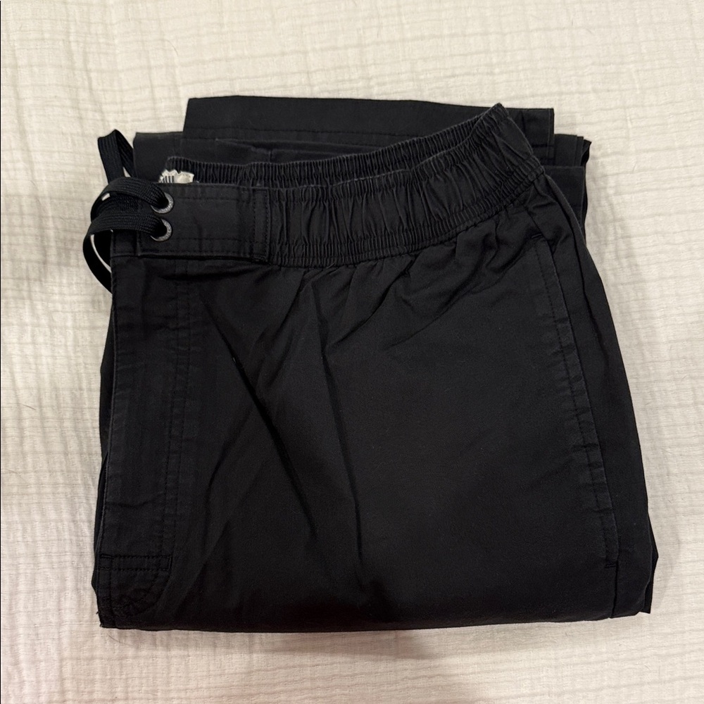 Linksoul Men's Black Drawstring Pants